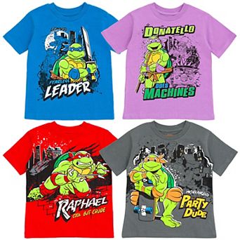 Teenage Mutant Ninja Turtles 4-Pack T-Shirts