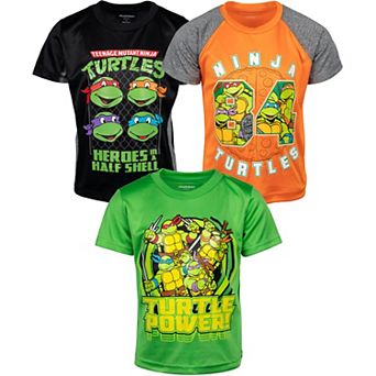 Teenage Mutant Ninja Turtles 3-Pack Athletic T-Shirts