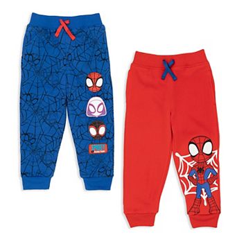 Marvel Spidey and His Amazing Friends 2-Pack Fleece Jogger Pants