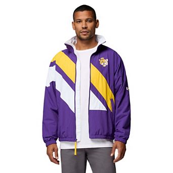 Men's Columbia Purple LSU Tigers Reventure Full-Zip Windbreaker Jacket