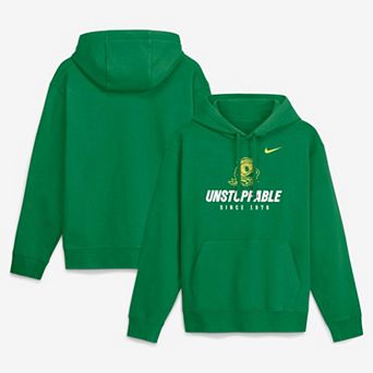 Men's Nike Green Oregon Ducks Unstoppable Club Fleece Hoodie