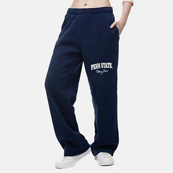 Women's ZooZatz Navy Penn State Nittany Lions Wordmark Fleece Sweatpants