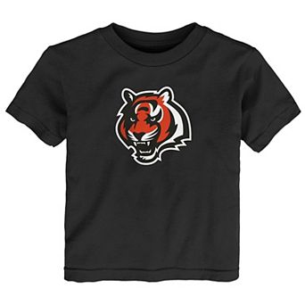 Toddler Outerstuff Black Cincinnati Bengals Primary Logo T-Shirt