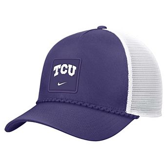 Men's Nike Purple TCU Horned Frogs 2026 On-Field Rope Adjustable Trucker Hat