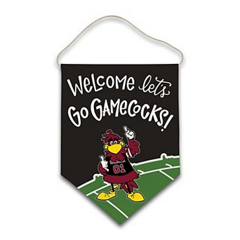 South Carolina Gamecocks Welcome Canvas Hanger