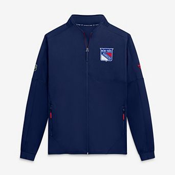 Men's Fanatics Navy New York Rangers Authentic Pro Rink Fleece Full-Zip Jacket
