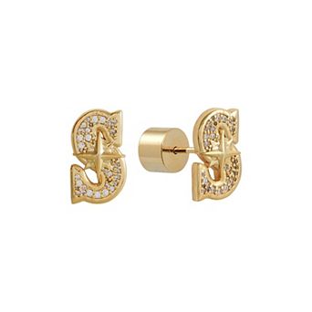 by Jill Martin Seattle Mariners Glam Day Post Back Earrings