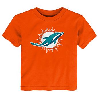 Toddler Outerstuff Orange Miami Dolphins Primary Logo T-Shirt