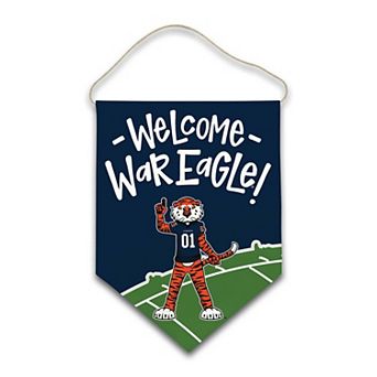Auburn Tigers Welcome Canvas Hanger
