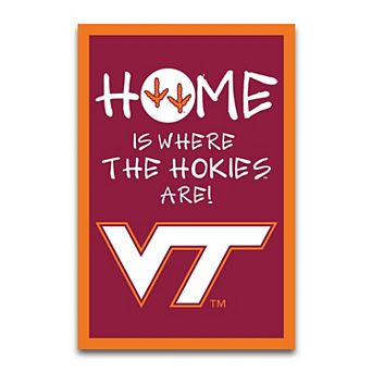 "Virginia Tech Hokies Home Is Where 12"" x 18"" Garden Flag"