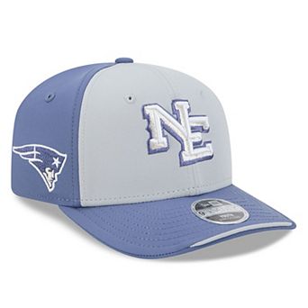 Youth New Era Gray New England Patriots Rivalries Collection 9SEVENTY Adjustable Hat