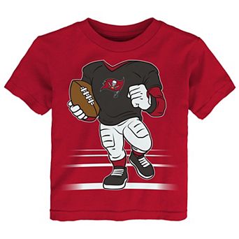 Toddler Outerstuff Red Tampa Bay Buccaneers Game Fit T-Shirt