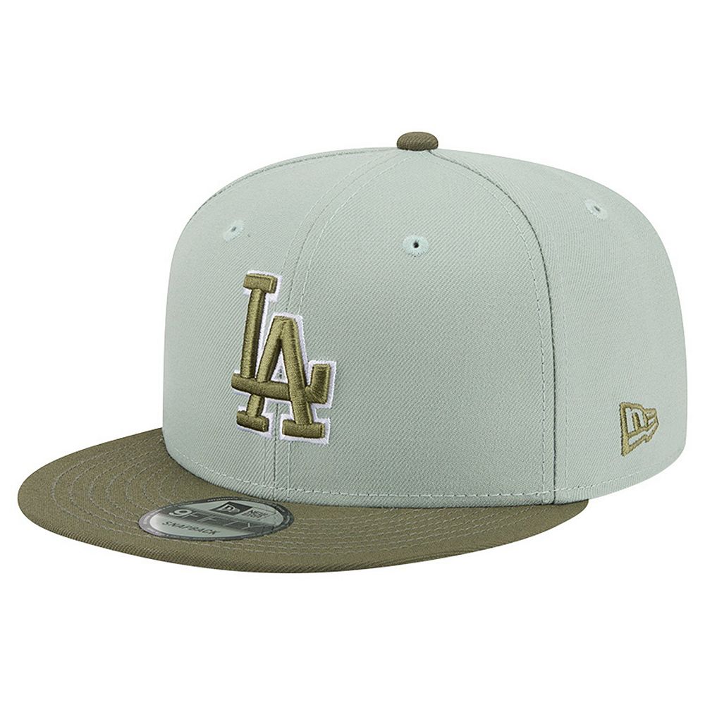 Men's New Era Light Green/Olive Los Angeles Dodgers Color Pack