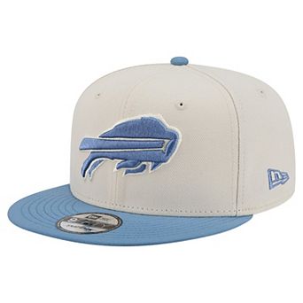 Men's New Era Cream/Blue Buffalo Bills Color Pack Two-Tone 9FIFTY Snapback Hat