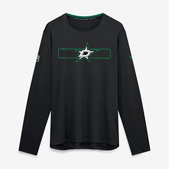 Men's Fanatics Black Dallas Stars Authentic Pro Rink Tech Long Sleeve T-Shirt