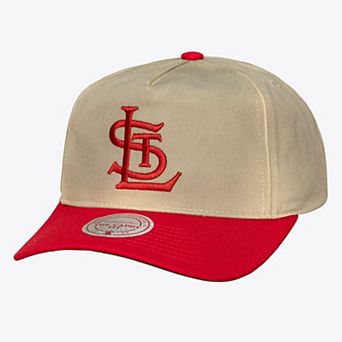 Men's Mitchell & Ness Cream St. Louis Cardinals Retro Roots Deadstock Cooperstown Snapback Hat