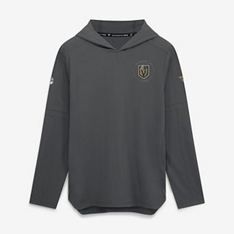 Men's Fanatics Charcoal Vegas Golden Knights Authentic Pro Train Lightweight Hoodie