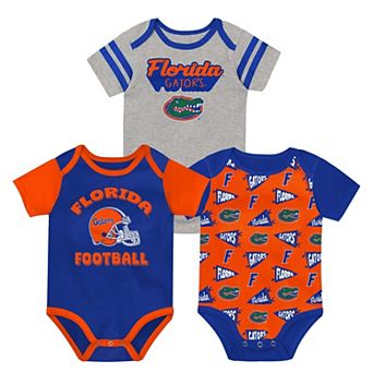 Newborn Outerstuff Royal Florida Gators Star Player Three-Piece Bodysuit Set