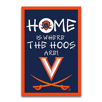 "Virginia Cavaliers Home Is Where 12"" x 18"" Garden Flag"