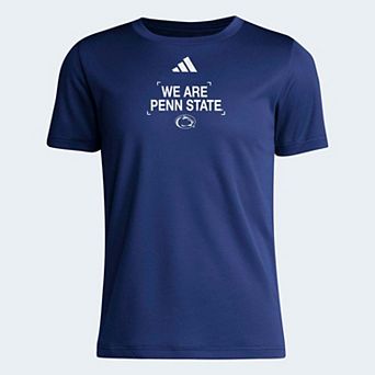 Youth adidas Navy Penn State Nittany Lions Pregame Performance T-Shirt