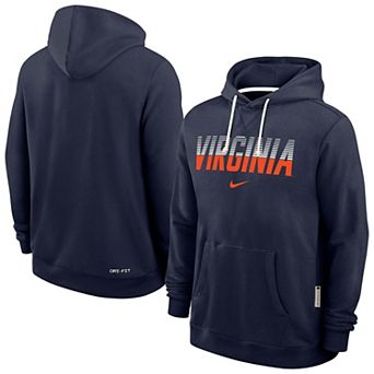 Men's Nike Navy Virginia Cavaliers 2026 Sideline Standard Issue Dri-FIT Hoodie