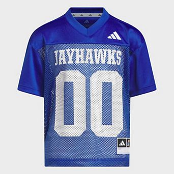 Youth adidas Blue Kansas Jayhawks Tailgate Jersey