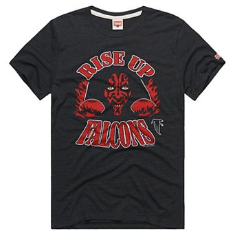 Unisex Homage Charcoal Atlanta Falcons Star Wars x NFL Tri-Blend T-Shirt