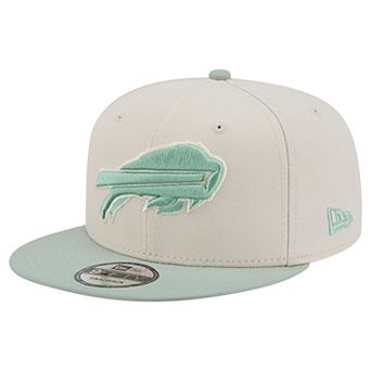 Men's New Era Cream/Light Green Buffalo Bills Color Pack Two-Tone 9FIFTY Snapback Hat