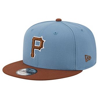 Men's New Era Light Blue/Brown Pittsburgh Pirates Color Pack 9FIFTY Snapback Hat