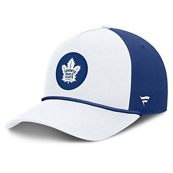 Men's Fanatics White Toronto Maple Leafs Authentic Pro Rink A-Frame Adjustable Hat