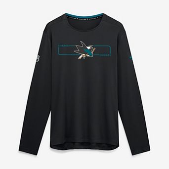 Men's Fanatics Black San Jose Sharks Authentic Pro Rink Tech Long Sleeve T-Shirt