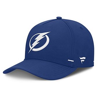 Men's Fanatics Blue Tampa Bay Lightning Authentic Pro Rink Bar Tacks A-Frame Adjustable Hat