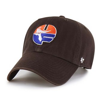 Men's '47 Brown Florida Gators Vault Clean Up Adjustable Hat