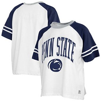 Women's Pressbox White Penn State Nittany Lions Sky Colorblock T-Shirt