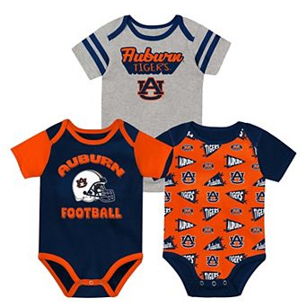 Newborn Outerstuff Navy Auburn Tigers Star Player Three-Piece Bodysuit Set