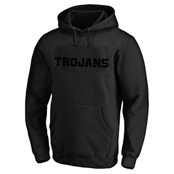 Men's Profile Black USC Trojans Tonal Hoodie
