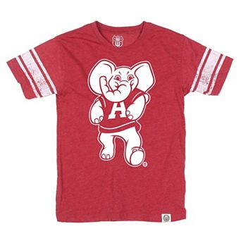 Youth Wes & Willy Crimson Alabama Crimson Tide Football Jersey T-Shirt