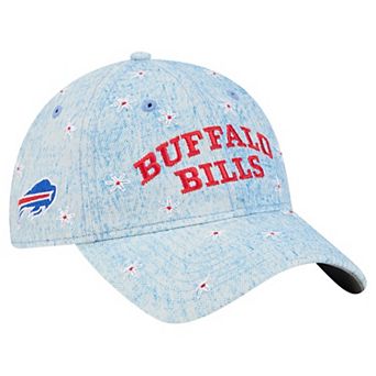 Women's New Era Denim Buffalo Bills Daisy 9TWENTY Adjustable Hat