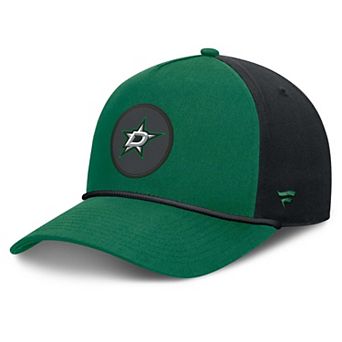 Men's Fanatics Kelly Green Dallas Stars Authentic Pro Rink A-Frame Adjustable Hat