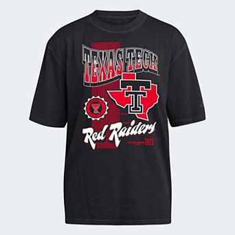 Women's adidas Black Texas Tech Red Raiders Premium Fashion T-Shirt