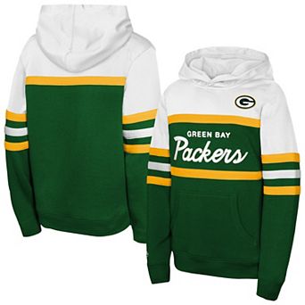 Youth Mitchell & Ness Green Green Bay Packers Head Coach Hoodie