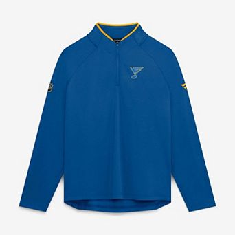 Women's Fanatics Blue St. Louis Blues Authentic Pro Rink Lightweight Quarter-Zip Pullover