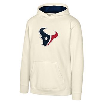 Youth Outerstuff Natural Houston Texans Prime Pullover Hoodie
