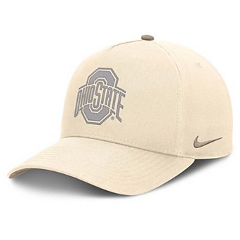 Men's Nike Natural Ohio State Buckeyes Rise Adjustable Hat