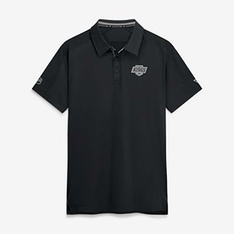 Men's Fanatics Black Los Angeles Kings Authentic Pro Rink Polo