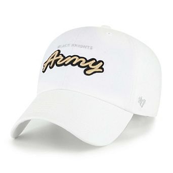 Women's '47 White Army Black Knights Trendy Script Clean Up Adjustable Hat