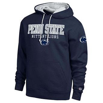 Men's Champion Navy Penn State Nittany Lions Contrast Hoodie