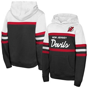 Youth Mitchell & Ness Black New Jersey Devils Head Coach Hoodie