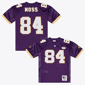 Men's Mitchell & Ness Randy Moss Purple Minnesota Vikings 2001 Authentic Throwback Jersey