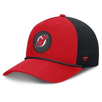 Men's Fanatics Red New Jersey Devils Authentic Pro Rink A-Frame Adjustable Hat